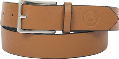 

Leder Concepts Men Casual Brown Synthetic Belt, Tan