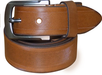 

Style 98 Men Party, Casual, Formal Tan Genuine Leather Belt