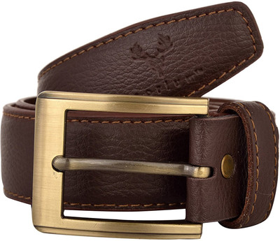 

Corium Men Brown Genuine Leather Belt