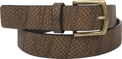 

Leder Concepts Women Casual Brown Synthetic Belt