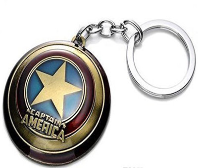 

RB CAPTAIN AMERICA ROTATING SHEILD Key Chain(Multicolor)