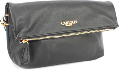 

Carlton London Casual Black Clutch