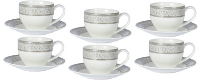 

La Platina CupSaucerLp-D Porcelain(White, Pack of 12)
