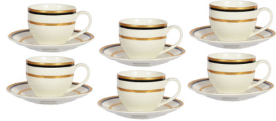

La Platina CupSaucerLp-D Porcelain(White, Pack of 12)
