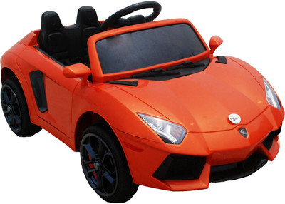 

Toyhouse lookalike Lambroghini Sports 12V Rechargeable Car Battery Operated Ride On(Orange)