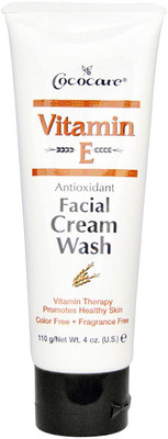 

Cococare Vitamin E, Antioxidant Facial Cream Wash, 4 Oz Face Wash(110 g)