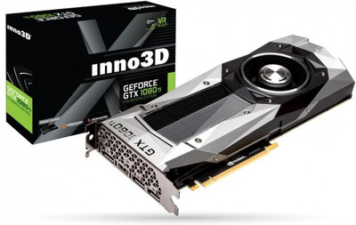 inno3d NVIDIA Nvidia Geforce GTX1080Ti 12 GB GDDR5X Graphics Card(Black & Silver)