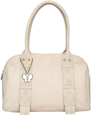 

Butterflies Hand-held Bag(Beige)