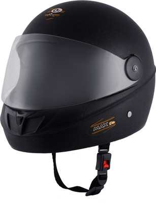 

Autofy O2-Max DLX With Scratch Resistant Visor Motorbike Helmet(Matte Black