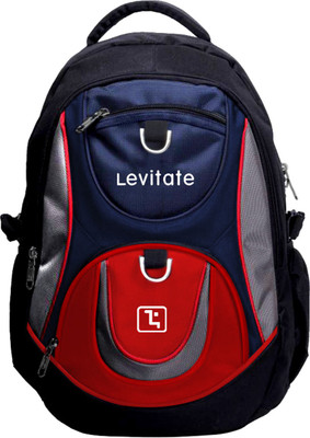 

Levitate 15.6 inch Expandable Laptop Backpack(Red)