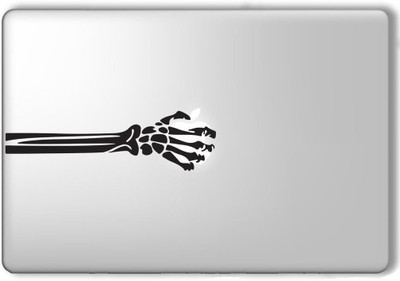Onlinemart Skelton Vinyl Laptop Decal 15.6