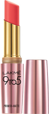 

Lakme 9 to 5 Primer + Matte Lip Color(MP12 Sorbet Tuesday, 3.6 g)