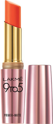 

Lakme 9 to 5 Primer + Matte Lip Color(MR7 Saffron Gossip, 3.6 g)