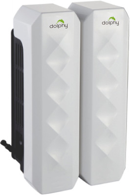 

Dolphy Set of 2 White 340 ml Soap, Shampoo Dispenser(White)