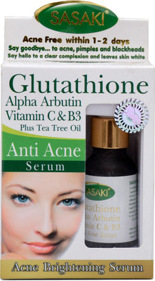 

Sasaki Glutathione Alpha Arbutin Anti Acne Serum(15 ml)