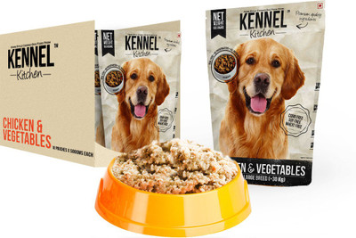 

Kennel Kitchen Chicken and Vegetables 500 g Chicken 5 kg Wet Dog Food(Pack of 10)