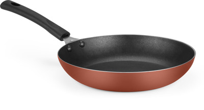 

Ideale Non Stick Fry Pan Fry Pan 24 cm diameter(Aluminium, Non-stick), Orange