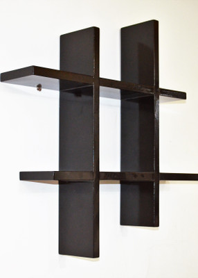 

Devarth Interio MDF Wall Shelf(Number of Shelves - 1, Brown)