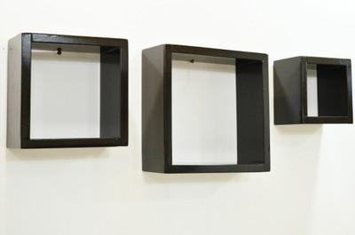

Devarth Interio MDF Wall Shelf(Number of Shelves - 3, Brown)