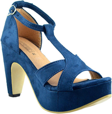 

Leatherwood1 Women Blue Heels