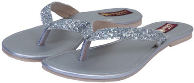 

Port Women SILVER Flats