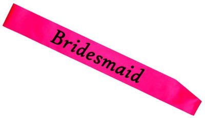 

Shop Online Bridemaid Sash