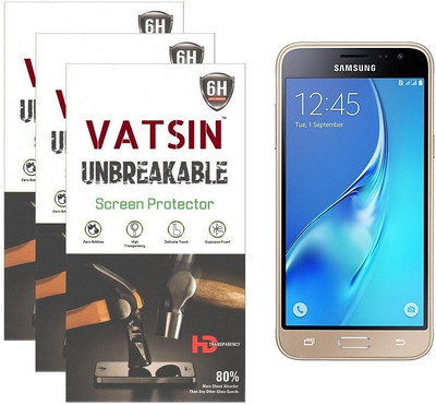 

Vatsin Screen Guard for Samsung Galaxy J3 Pro, Transparent
