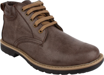 

Fuel Mens Boys Laced Up Solid Outdoors For Men(Tan