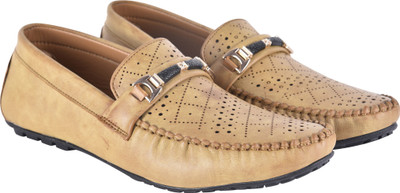 

WalkJump premium range casuals, sneakers, party wear, officewear, tough Loafers For Men(Tan