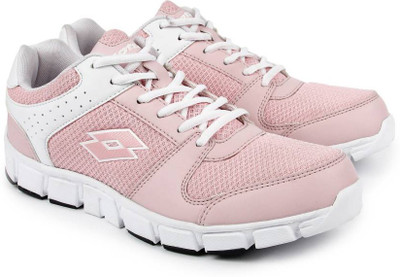 

Lotto Sancia Running Shoes For Women(White, Pink