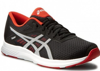 

Asics Fuzor Running Shoes For Men(Black, Black::snow::vermilion