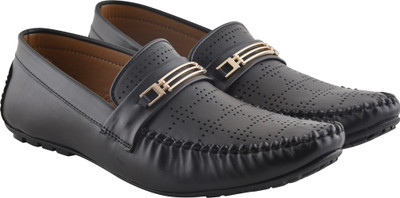 

WalkJump premium range casuals, sneakers, officewear, loafers Slip On For Men(Black