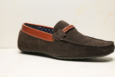 

FootIn by Bata Loafers For Men(Grey, Brown