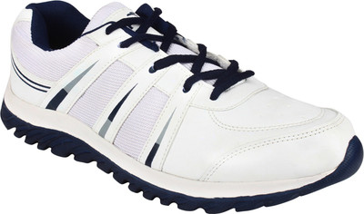 

Fuel Mens Boys Laced Up Solid Walking Shoes For Men(White, Blue