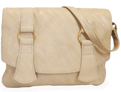 

Chalissa Girls Casual Beige PU Sling Bag