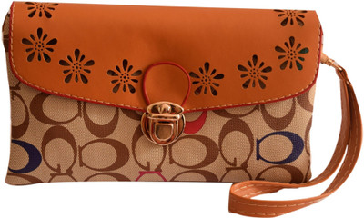 

kézitáska Girls Casual Brown PU Sling Bag