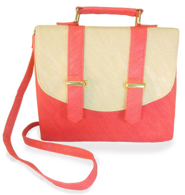 

Chalissa Girls Casual Red PU Sling Bag