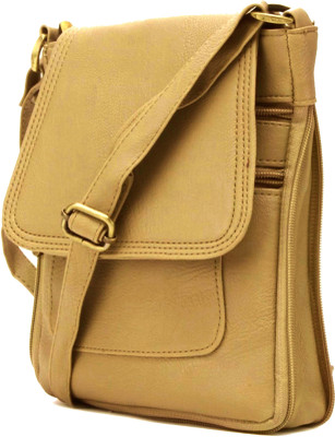 

REHBAR Women Casual Beige PU Sling Bag