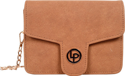 

Lino Perros Women Casual Brown Leatherette Sling Bag