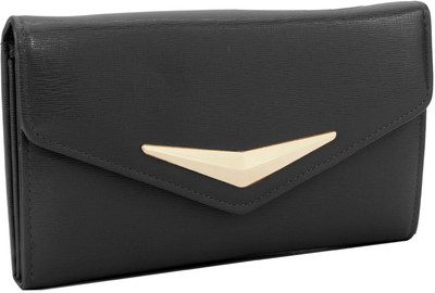

Addons Women Casual Black PU Sling Bag
