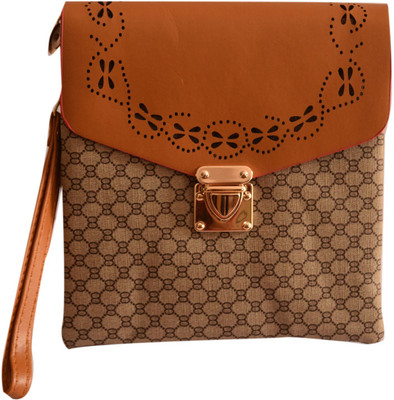 

kézitáska Girls Casual Brown PU Sling Bag