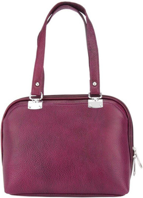 

Bulls Hide Women Casual Purple Genuine Leather Hand-held Bag