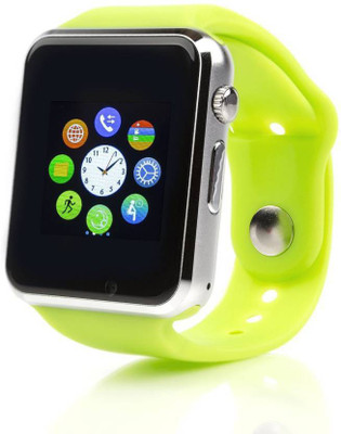 

HashTag Glam 4 Gadgets A1 1.54" Touch Screen for Android iOS Smartphones with Bluetooth 3.0 Green Green Smartwatch(Green Strap Regular)