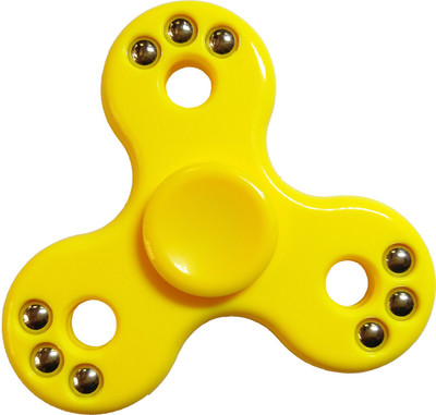 

Blazon ™ Premium Florescent Series Ultra Speed Fidget Spinner-Gauranteed 100 Seconds+ Spin Time(Yellow)