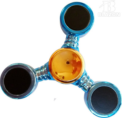 

Blazon ™ Premium Metallic Finish Metal Fidget Spinner-Blue(Blue)