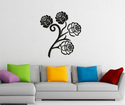 

Naveed Arts  Acrylic Type Sticker(Pack of 9, Black