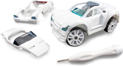 

Modarri S2 Paint-It Muscle Car Delux Single - Build Your Car Kit Set(Multicolor)