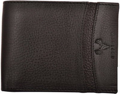 Corium Men Brown Genuine Leather Wallet(4 Card Slots)