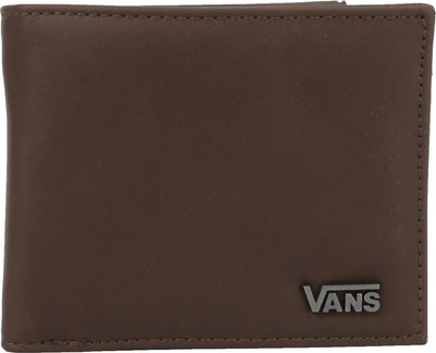 

Vans Men Brown Artificial Leather Wallet(7 Card Slots), Black 2