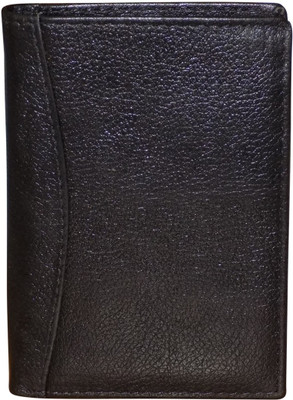 

Kan Boys Black Genuine Leather Document Holder(12 Card Slots)